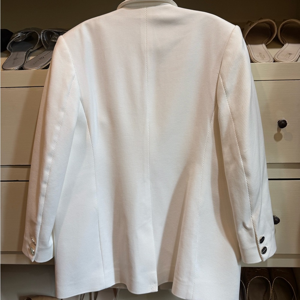 Halston Heritage Corinne Twill Tailored Blazer - Picture 7 of 7